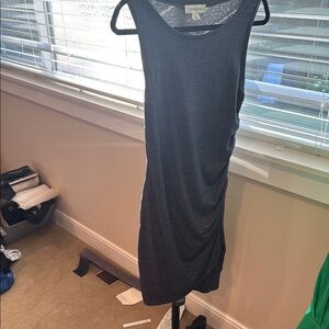 Treasure & Bond Dark Gray Sleeveless Mini Dress
